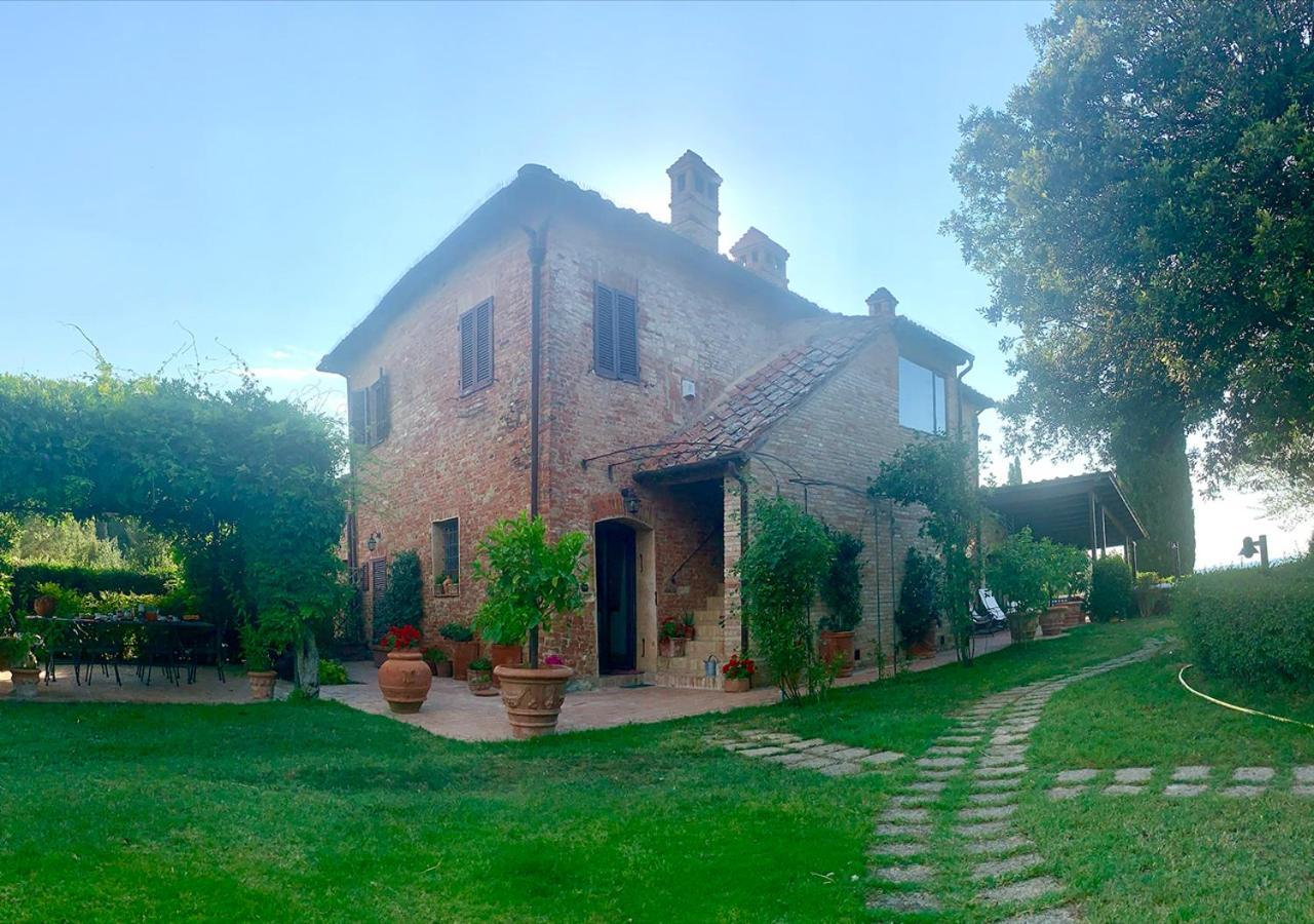Casa Bianca Gorgeous Tuscan Home Crete Senesi, Siena Asciano Exterior foto