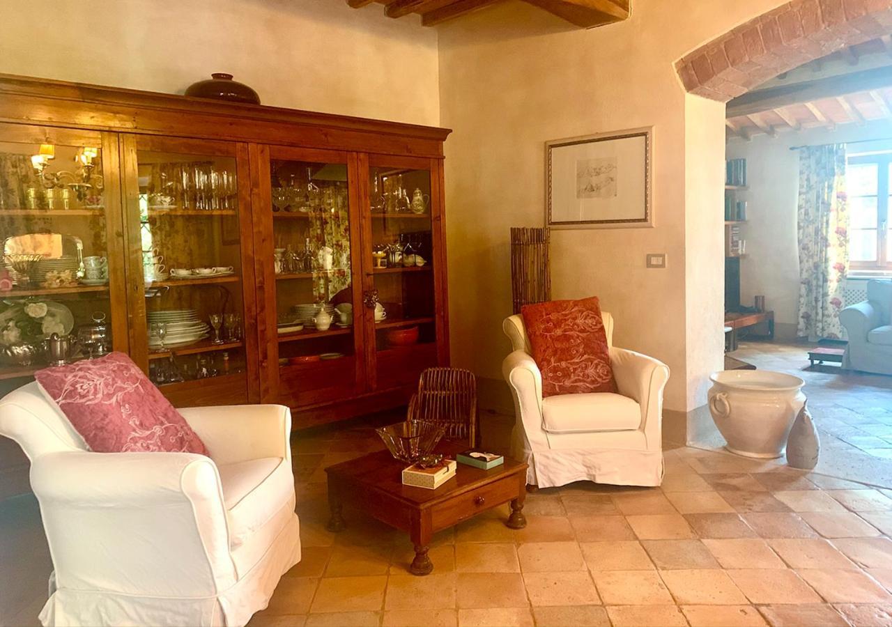 Casa Bianca Gorgeous Tuscan Home Crete Senesi, Siena Asciano Exterior foto